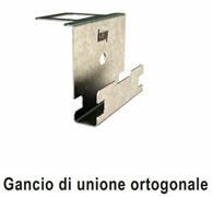GANCIO DI UNIONE ORT. A BASE DOPPIA