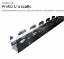 PROFILO GUIDA U SCATTO 40/28 L.4000